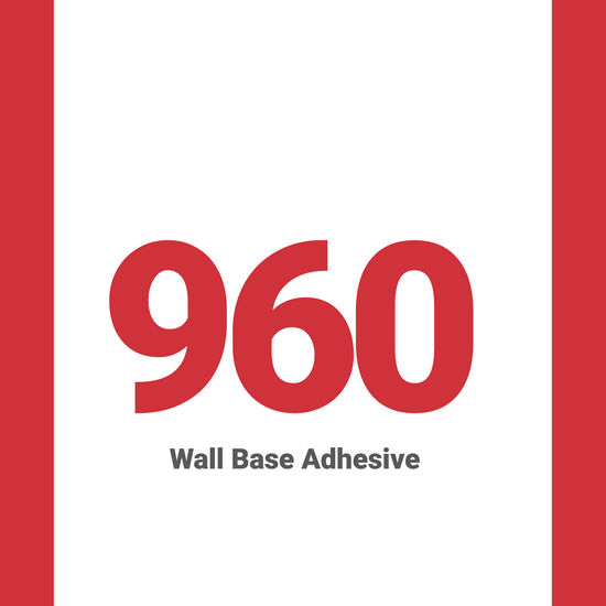 960 Wall Base Adhesive - 30 oz