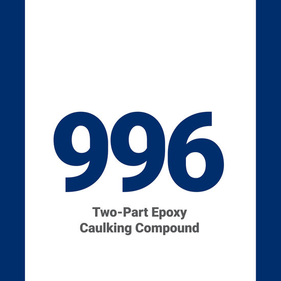 996 Two Part Apoxy Adhesive - 996 1 gal TWO-PART EPOXY ADH