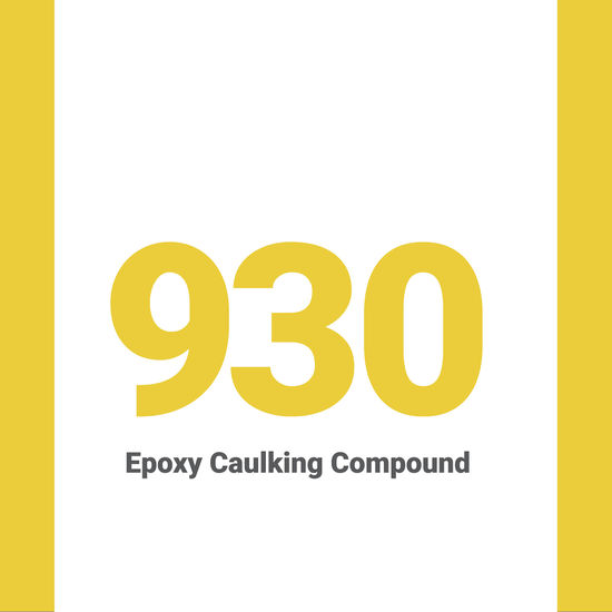 930 Composé de calfeutrage époxyde - 13.5 oz EPOXY CAULK