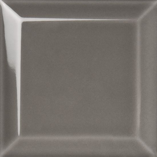 Wall Tiles Mono Dark Grey Glossy 4" x 4"