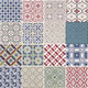 Wall Tiles Country Patchwork Polished 5" x 5"