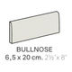 Ceramic Wall Molding Bullnose Country Blanco Matte 2-1/2" x 8" (Pack of 76)