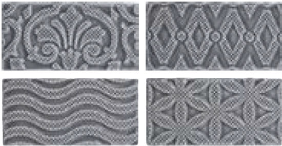 Wall Tiles Masia Dark Grey Jewel 3" x 6"
