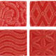 Wall Tiles Masia Rosso Jewel 3" x 6"