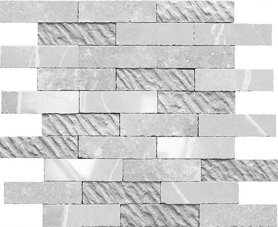 Floor Tiles Uniquestone Silver Textured 12" x 12"