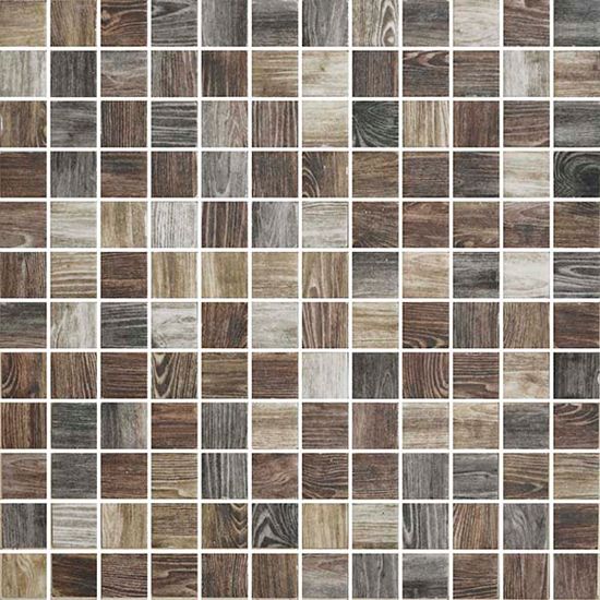 Mosaic Woodland Mosaic Oak Matte 12" x 12"