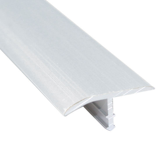 Joint Reducer, Satin Clear Anodized - 5/16" x 1 1/4" x 9'