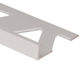 Aluminum Flat Tile Edge White 3/8" x 8'