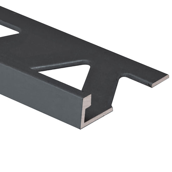 L-Shape Edge 5/16 in. Brushed Graphite Profile L-Shape Edge 5/16 in. Brushed Graphite Profile