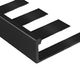 Bordure de tuile plate Contour Noir satiné 5/16" (8 mm) x 8'