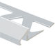 Ceramic Reducer, Satin Clear Anodized - 3/8" x 8'