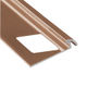 Round Tile Edge, Satin Dark Bronze - 3/8" x 8'