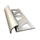Round Tile Edge, White - 3/8" x 8'