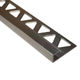 Bordure de carreau carrée, Clair brillant - 5/16" x 8'