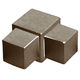 Dual-Purpose Aluminum Square Corner, Satin Titanium - 5/16"