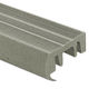 AntiSkid Stair Nosing Grey Vinyl Insert Replacement Piece 1/2" (12.5 mm) x 8'