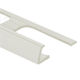 Vinyl Tile Edge, Bone White - 3/16" x 8'