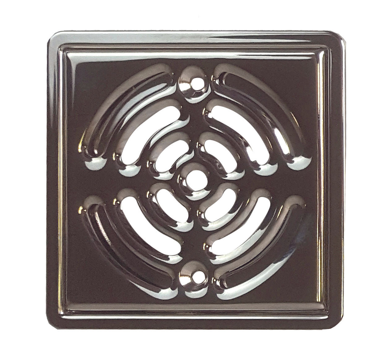 Drain de sol carré SONEW - Haut débit 4 pouces - Pour salle de bain, cuisine et balcon