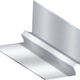 Aluminum Inside Cove for LVT/LVP, Satin Clear Anodized - 13/64" x 12'