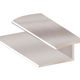 Transition LVT à Tapis - Clair anodisé satiné - 6 mm - 7 mm (15/64" - 9/32") x 3.7 m (12')