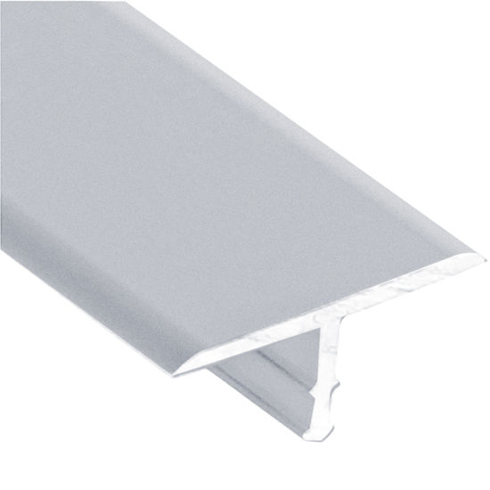 Expansion Joint, Satin Clear Anodized - 1-1/4" x 3/8" x 9'