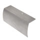Aluminum Drop Stair Nosing, Hammered Silver - 1 3/8" x 12'