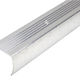 Nez de marche en aluminium avec tombant, Argent martelé - 1 7/8" x 12'