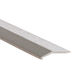 Bevel Bar Residential Aluminum Hammered Silver 1" x 12'