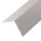 Garde de coin en aluminium Brillant clair 1/2" x 12' 