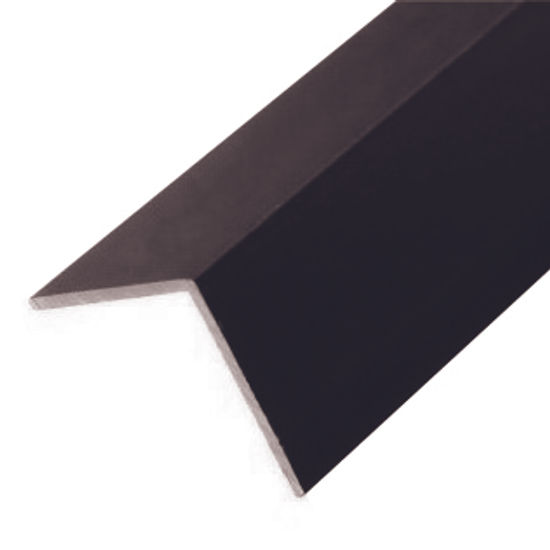Corner Guard Aluminum Satin Black 1/2" x 12' 