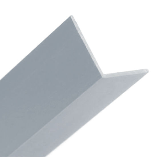 Corner Guard Aluminum Satin Clear Anodized 3/4" x 12' 