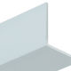 Corner Guard Aluminum Bright Clear 1" x 12'