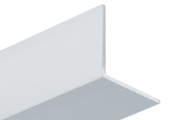 Corner Guard Aluminum Satin Clear Anodized 1" x 12'