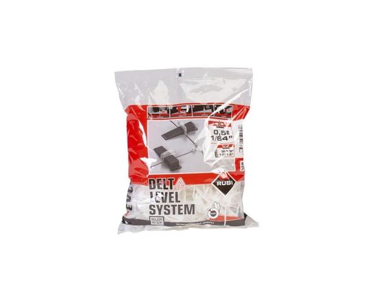 Lash Delta Level System 0.5 mm for 3 to 12 mm Thick Tiles (Pack of 200)