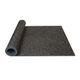 GenieMat Fit08 Fitness Floor Covering Black 4' x 25' - 8 mm (100 sqft)