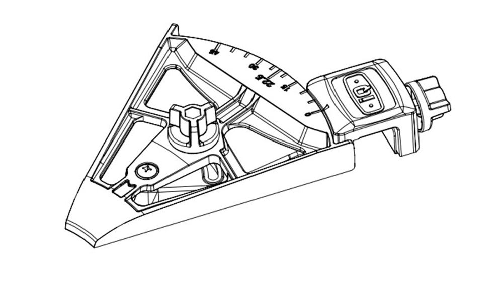 iQ Power Tools IQTS244 Replacement Miter Gauge Kit (0244-90002-01)  FloorBox