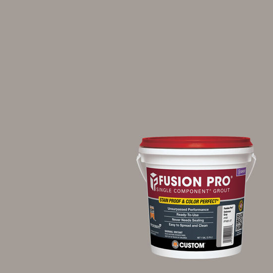 Sanded Grout Fusion Pro Single Component #542 Graystone 1 gal