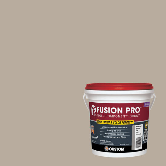 Sanded Grout Fusion Pro Single Component #386 Oyster Gray 1 gal