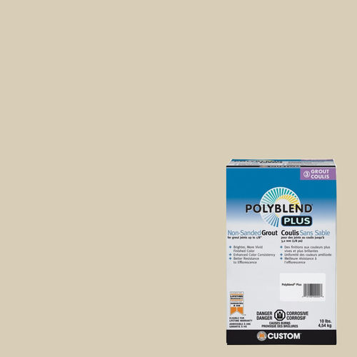 Custom Building Products - Coulis sans sable PolyBlend Plus #382 Bone 10 lb ||CPBPG38210N
