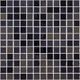 Mosaïque Onix Opale Noir 1" x 1"
