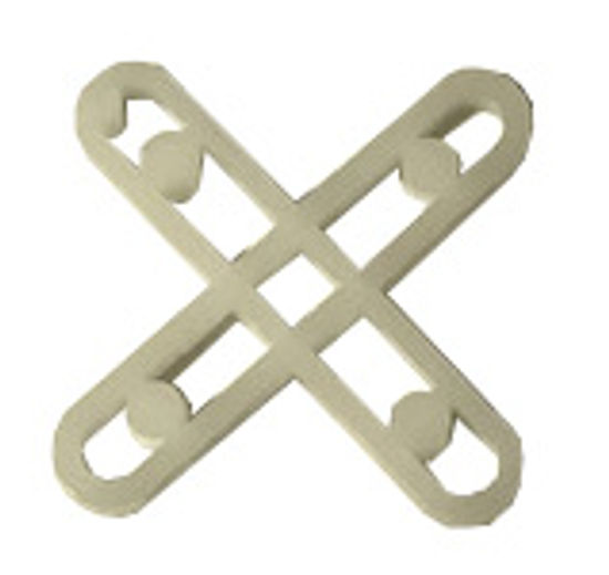 Tile Spacers X shaped 4mm (5/32") (Pack of 250)