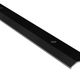 Metal Bevel Bar CM1197 Aluminum Matte Black - 5/16" (8 mm) x 1" x 12'