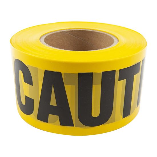 Yellow Caution Tape 3" x 1000'