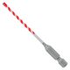 Foret pour perceuse à percussion SPEEDemon à pointe au carbure rouge hexagonal 1/8" pour maçonnerie