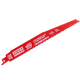 Lame de scie à mouvement alternatif Demo Demon 6/12 TPI bi-métal 9" (paquet de 5) pour bois clouté