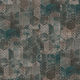 Vinyl Tile Creation 70 #1064 Prado Green Glue down 18" x 36"