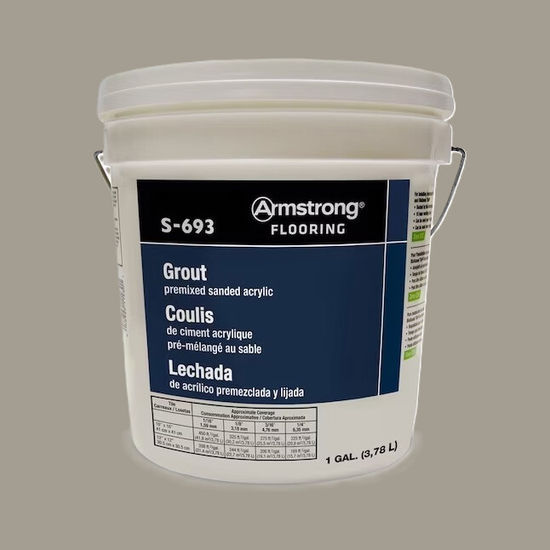 Sanded Grout S-693 Smoke 3.78 L