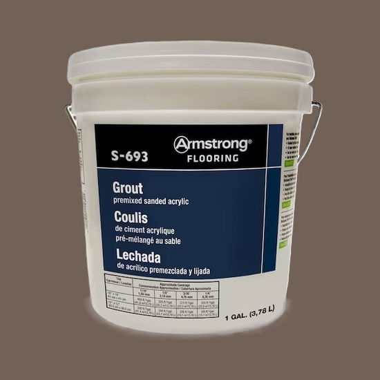 Armstrong Flooring FlexStrong 1-Gallon Cocoa Acrylic Premix Grout Armstrong Flooring FlexStrong 1-Gallon Cocoa Acrylic Premix Grout