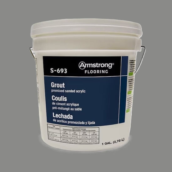 Armstrong Flooring FlexStrong 1-Gallon Silver Cloud Acrylic Premix Grout Armstrong Flooring FlexStrong 1-Gallon Silver Cloud Acrylic Premix Grout