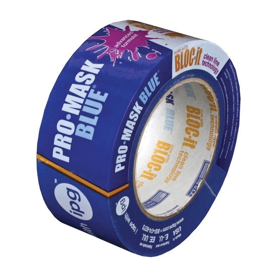 Ruban adhésif de construction Tuck Tape pour pare-vapeur en PE, résistant à  l'eau, bleu, 60 mm x 55 m